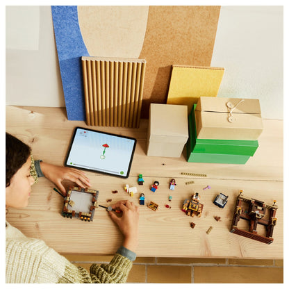 LEGO Minecraft Waldanwesen mit Boxring 21272