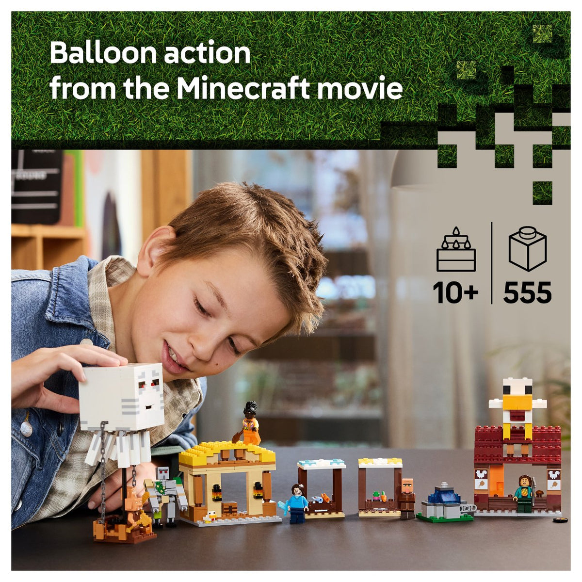 LEGO Minecraft Angriff des Ghast-Ballons 21273