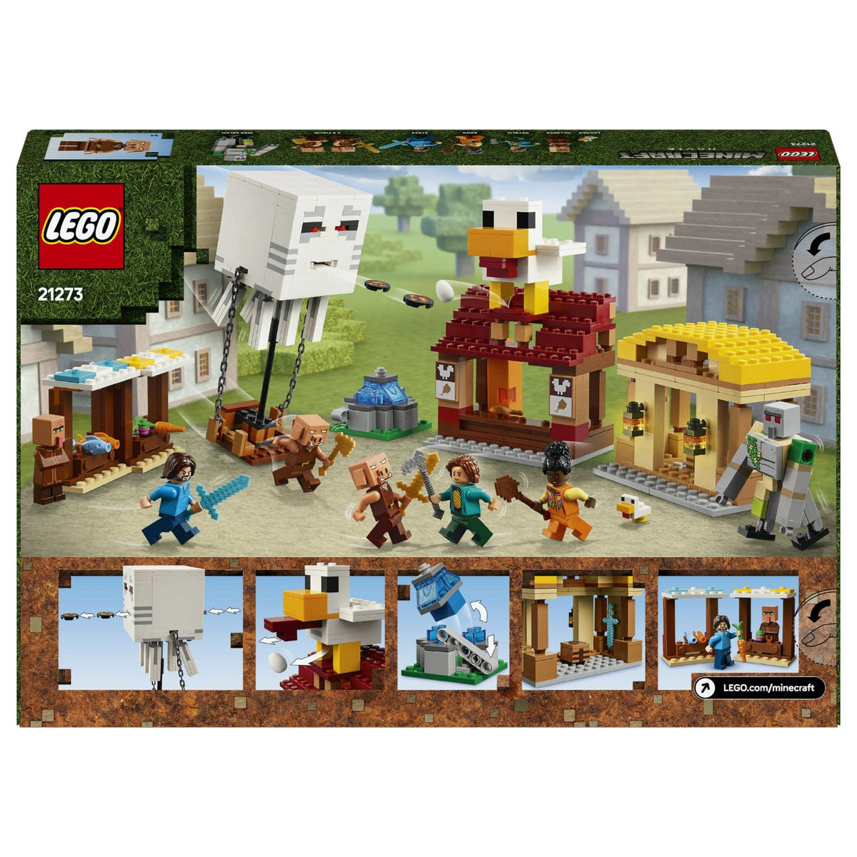 LEGO Minecraft Angriff des Ghast-Ballons 21273