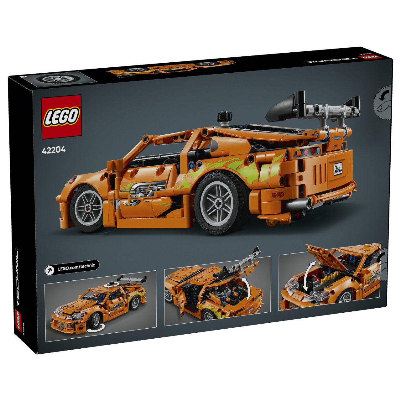 LEGO Technic Fast and Furious Toyota Supra 42204