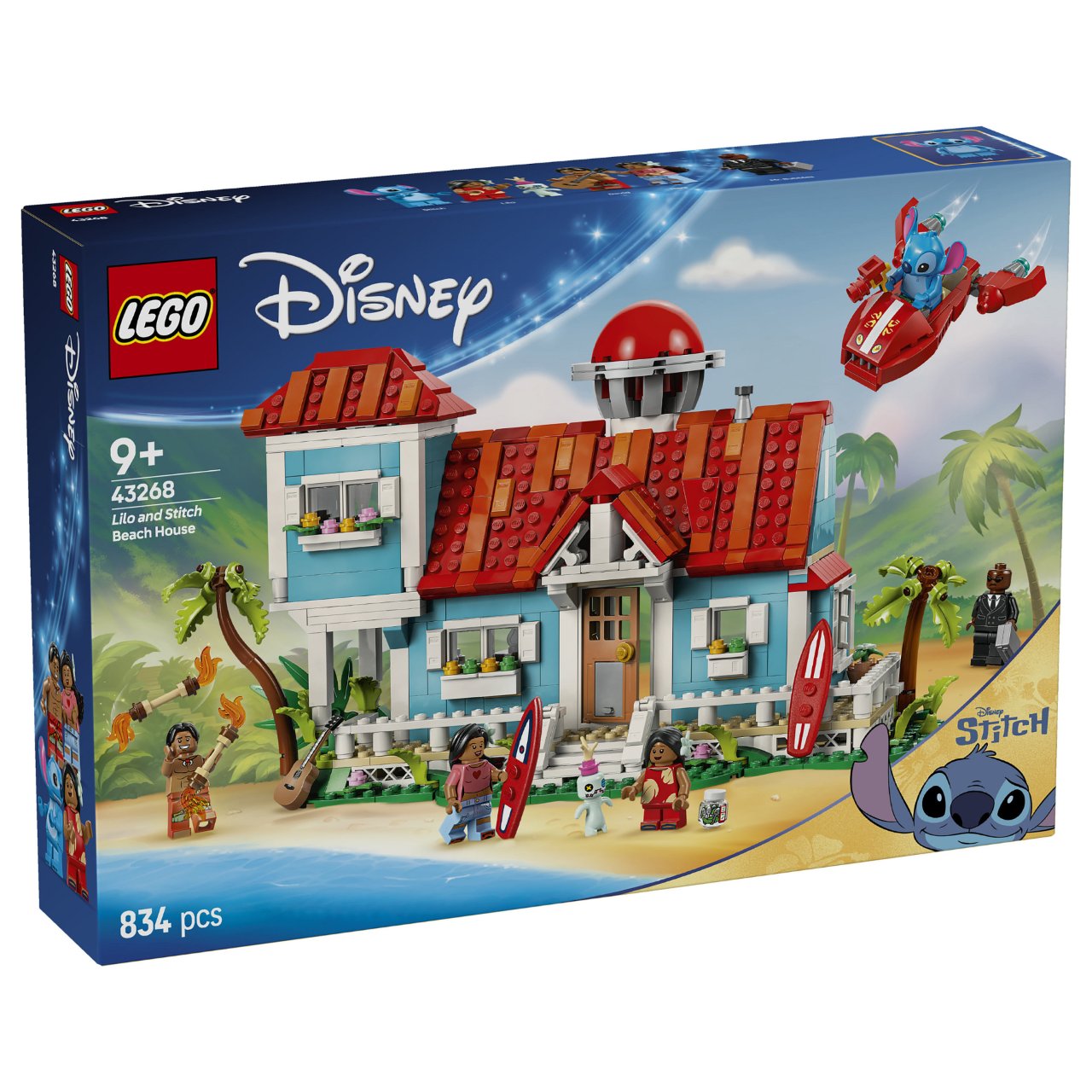 LEGO Disney Classic Das Strandhaus aus „Lilo und Stitch“ 43268