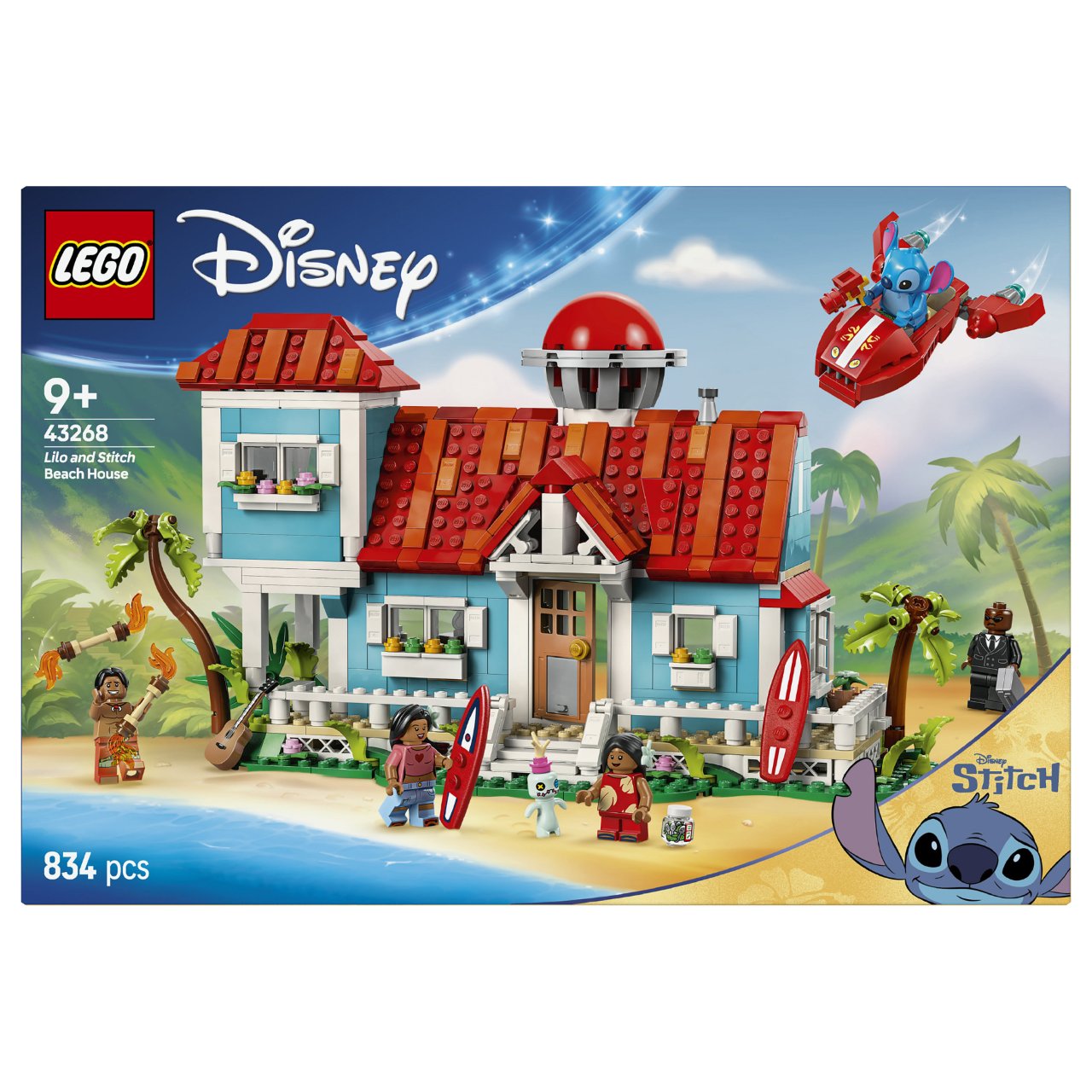 LEGO Disney Classic Das Strandhaus aus „Lilo und Stitch“ 43268