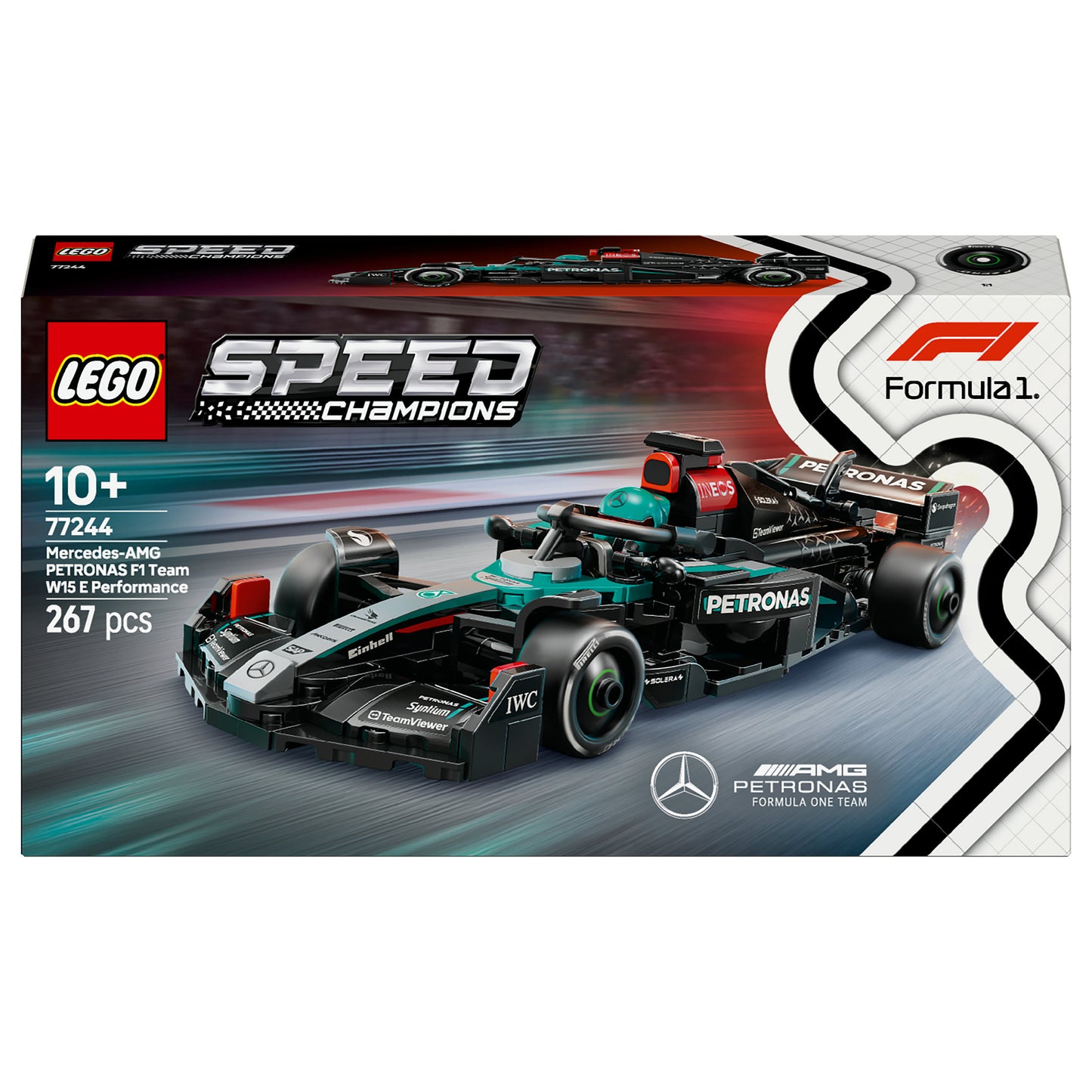 LEGO Speed Champions Mercedes-AMG F1 W15 Rennauto 77244