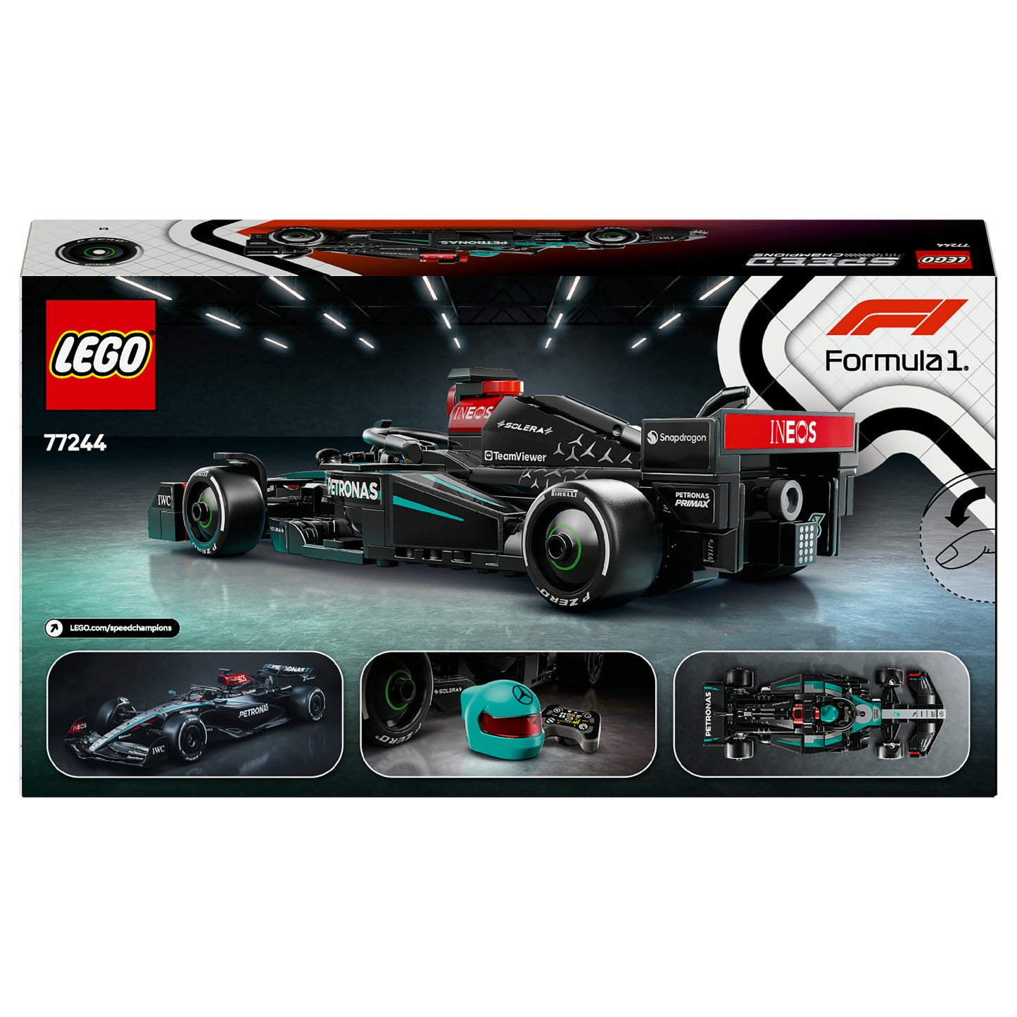 LEGO Speed Champions Mercedes-AMG F1 W15 Rennauto 77244