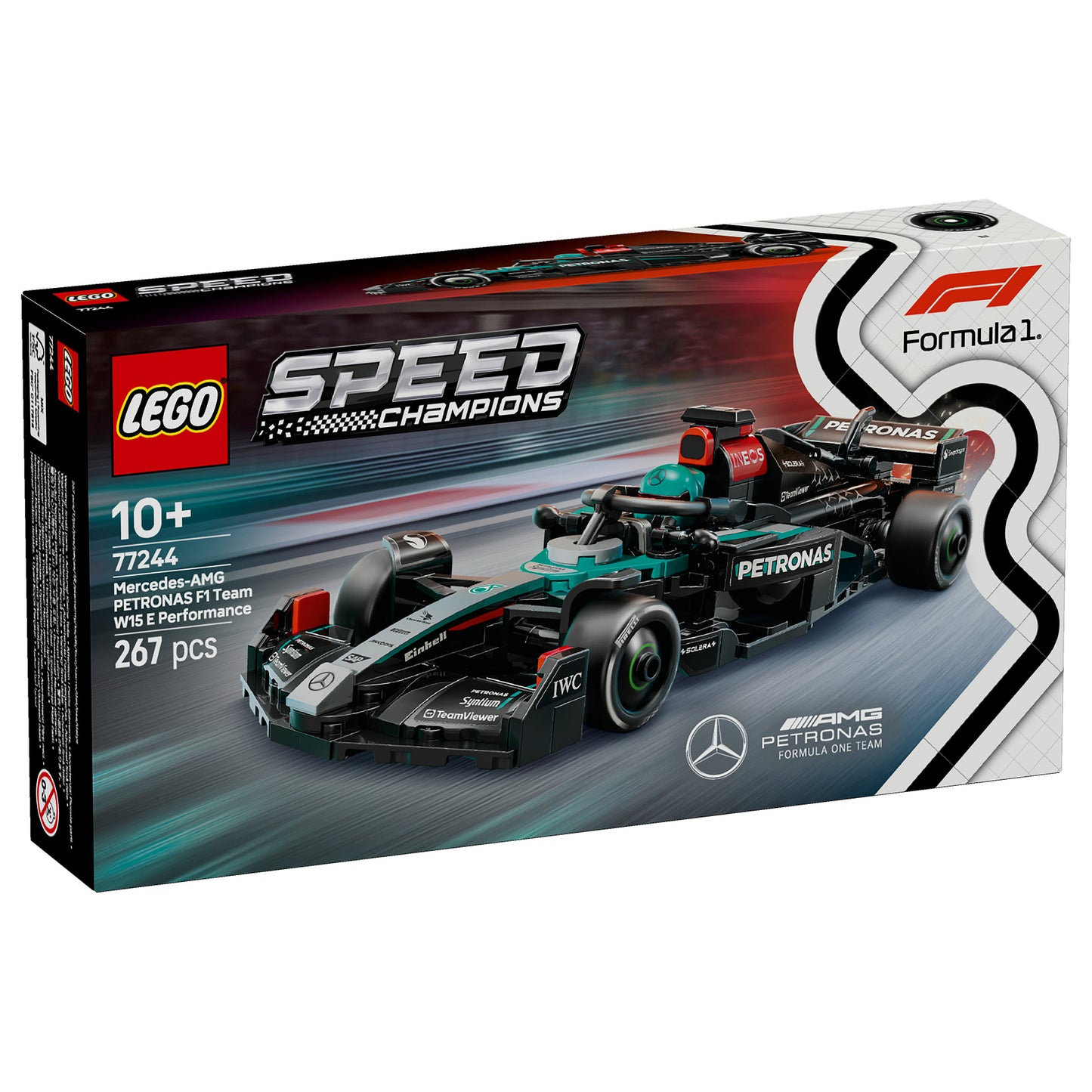 LEGO Speed Champions Mercedes-AMG F1 W15 Rennauto 77244