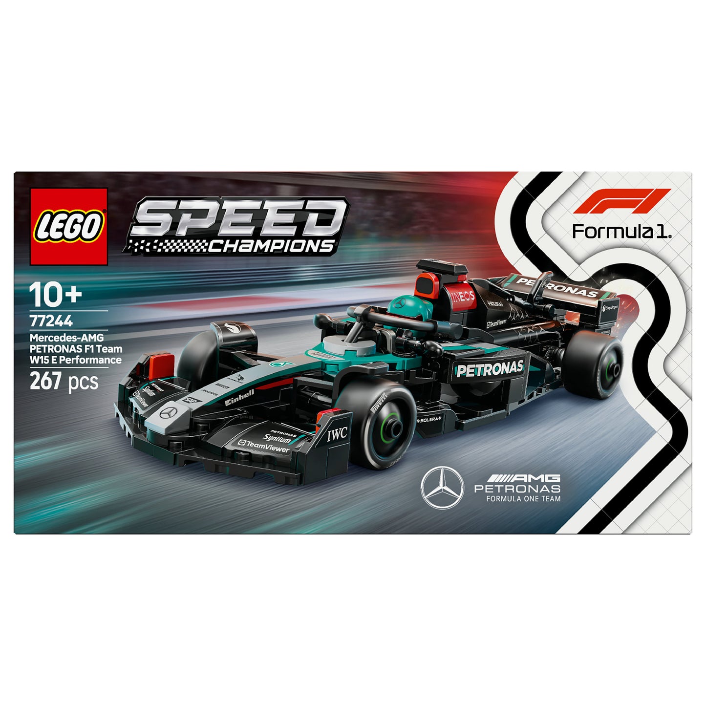 LEGO Speed Champions Mercedes-AMG F1 W15 Rennauto 77244