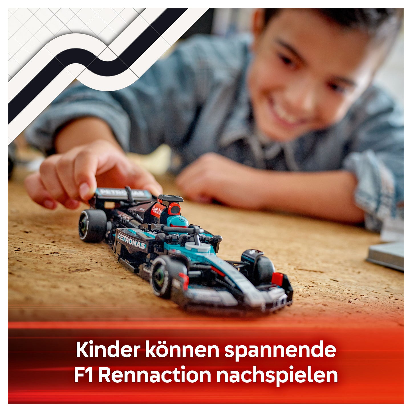 LEGO Speed Champions Mercedes-AMG F1 W15 Rennauto 77244