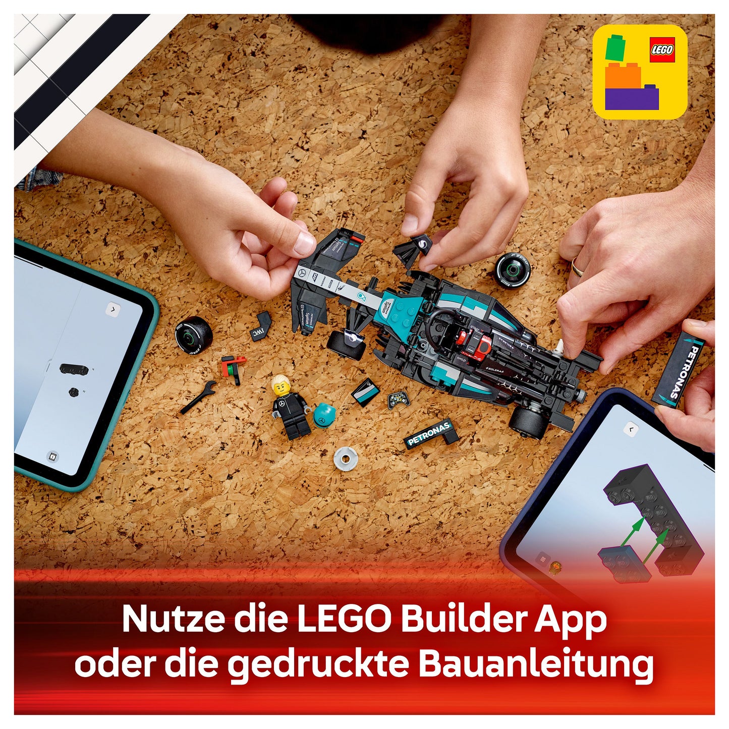 LEGO Speed Champions Mercedes-AMG F1 W15 Rennauto 77244
