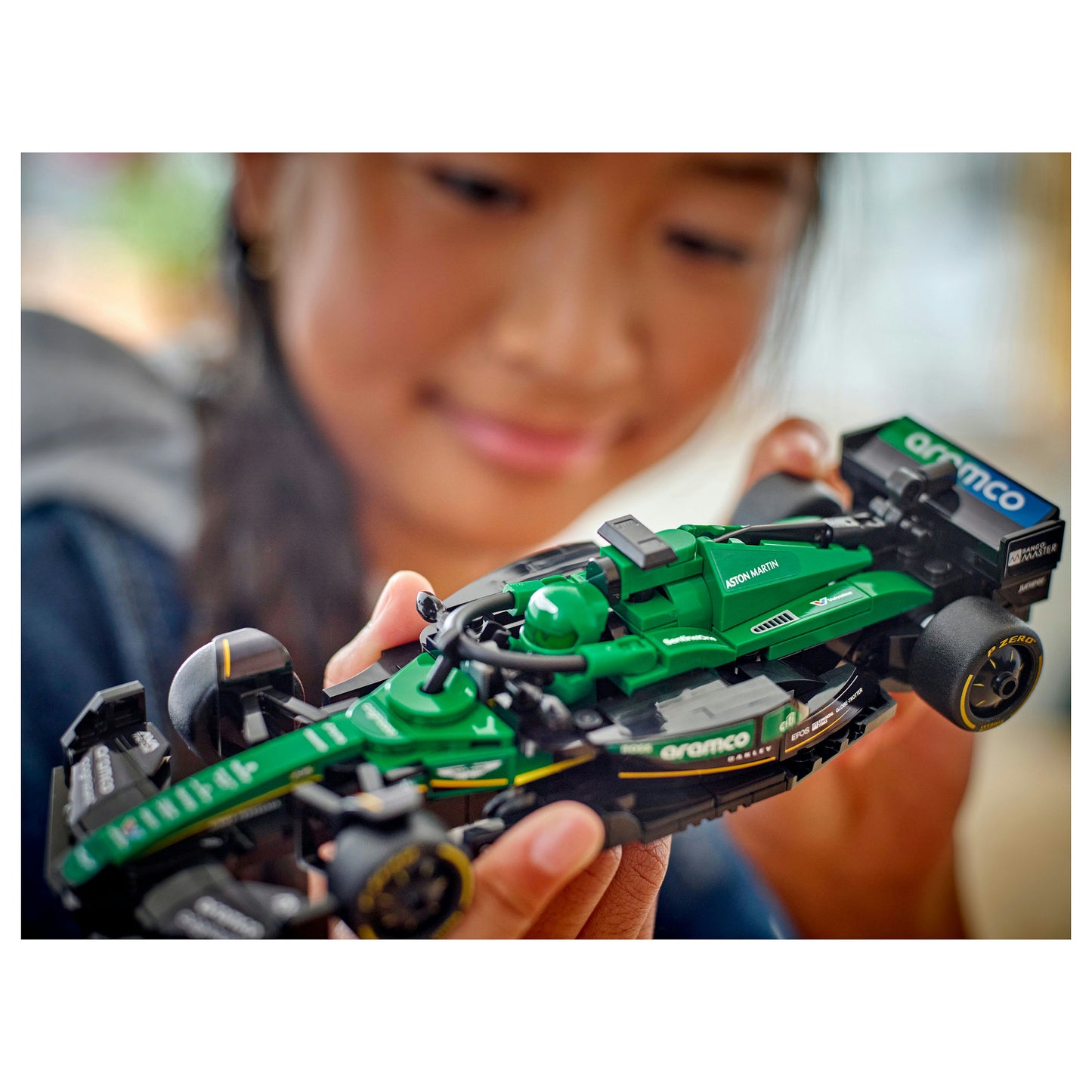 LEGO Speed Champions Aston Martin Aramco F1 AMR24 Rennauto 77245
