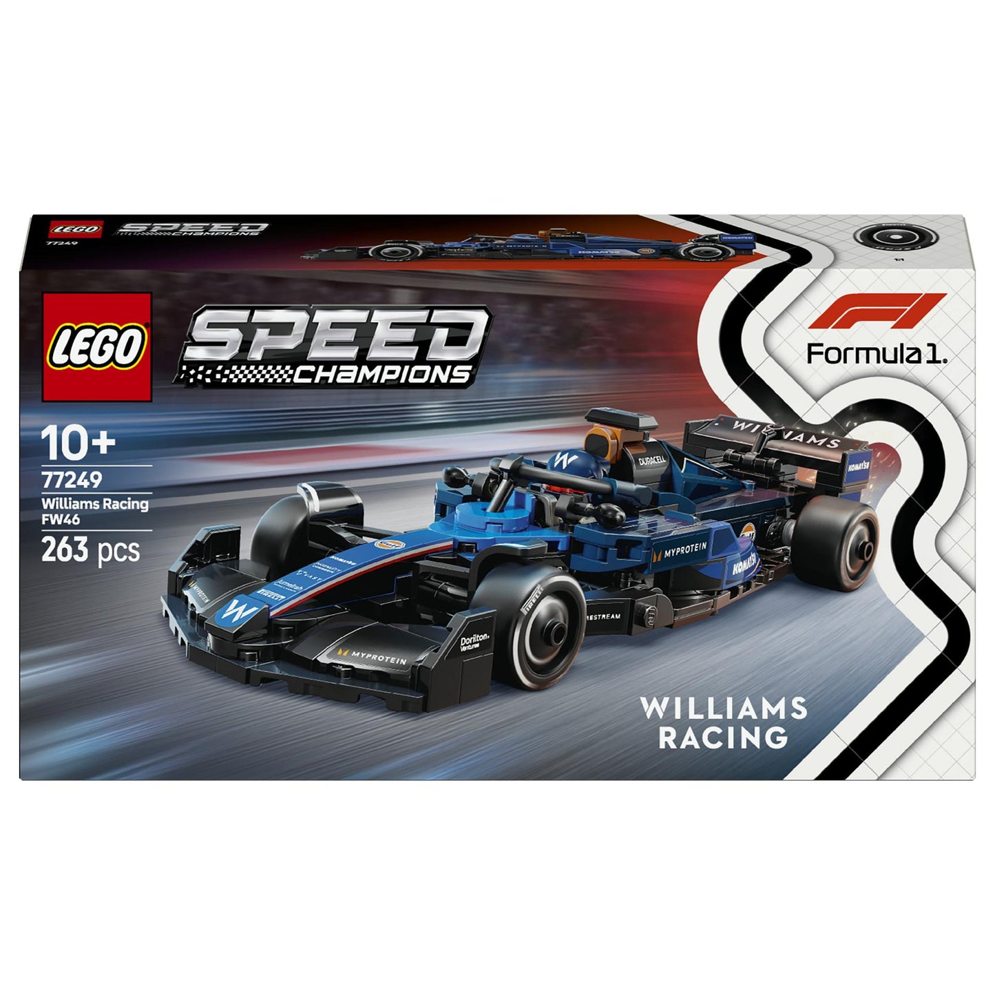 LEGO Speed Champions Williams Racing FW46 F1 Rennauto 77249
