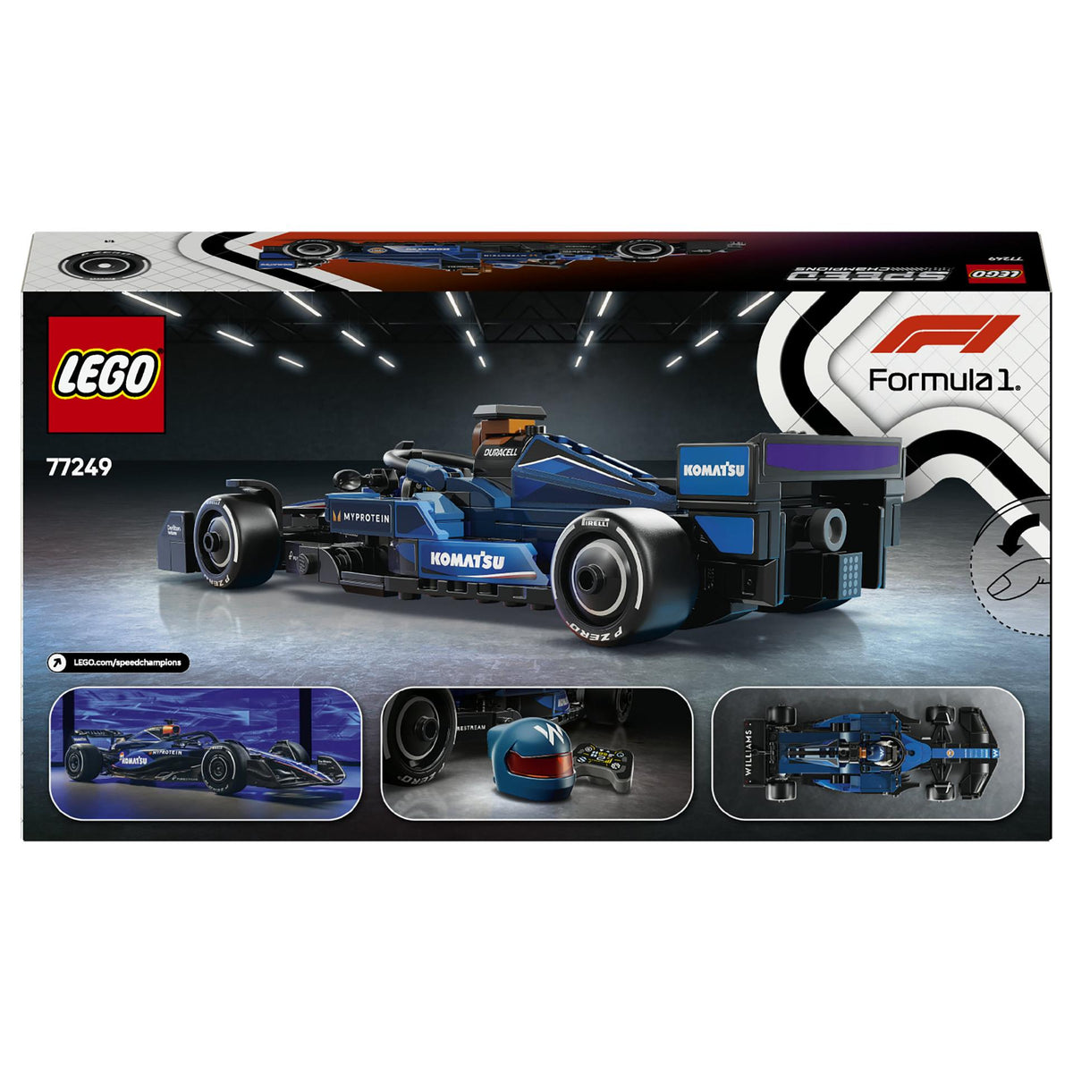 LEGO Speed Champions Williams Racing FW46 F1 Rennauto 77249