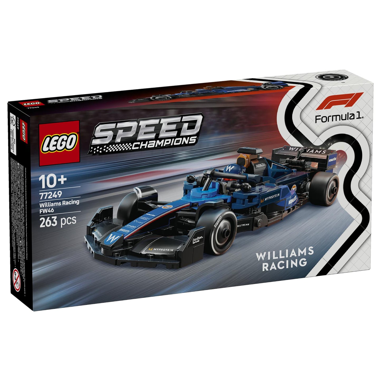 LEGO Speed Champions Williams Racing FW46 F1 Rennauto 77249