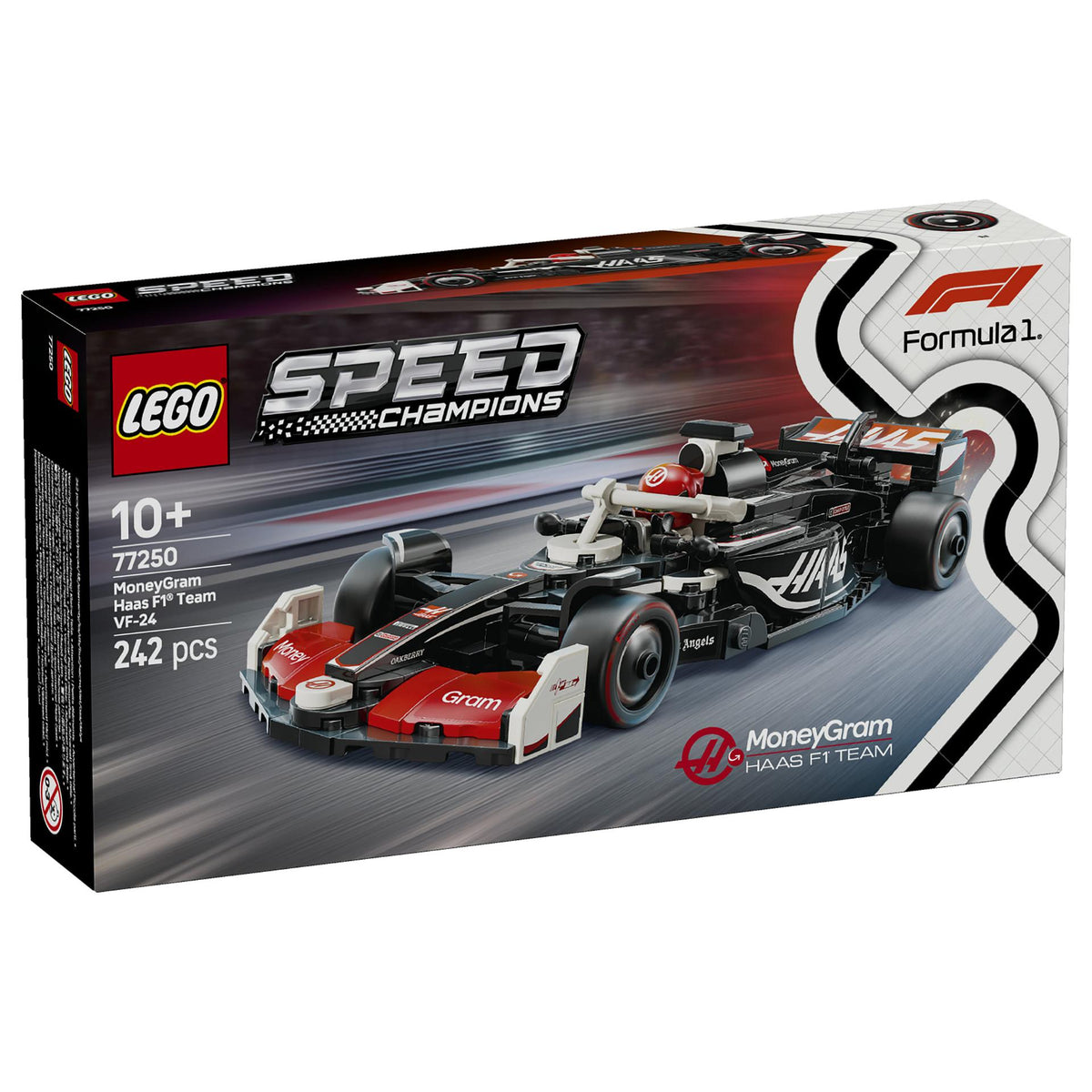 LEGO Speed Champions MoneyGram Haas F1 Team VF-24 Rennauto 77250