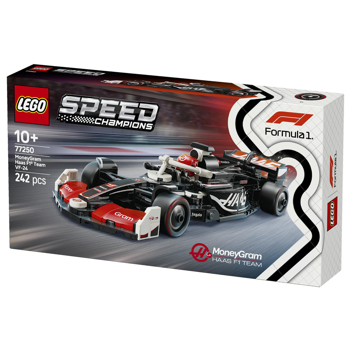 LEGO Speed Champions MoneyGram Haas F1 Team VF-24 Rennauto 77250