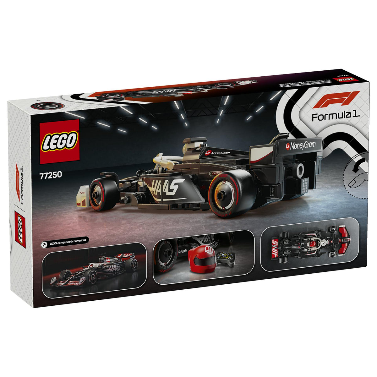 LEGO Speed Champions MoneyGram Haas F1 Team VF-24 Rennauto 77250