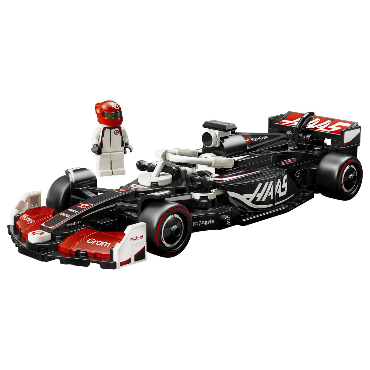 LEGO Speed Champions MoneyGram Haas F1 Team VF-24 Rennauto 77250
