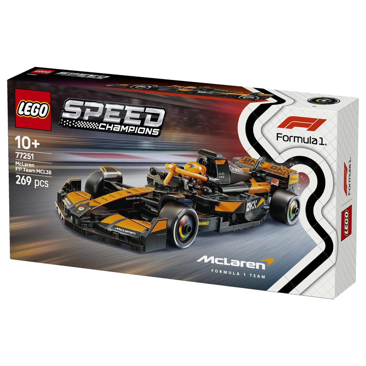 LEGO Speed Champions McLaren F1 Team MCL38 Rennauto 77251