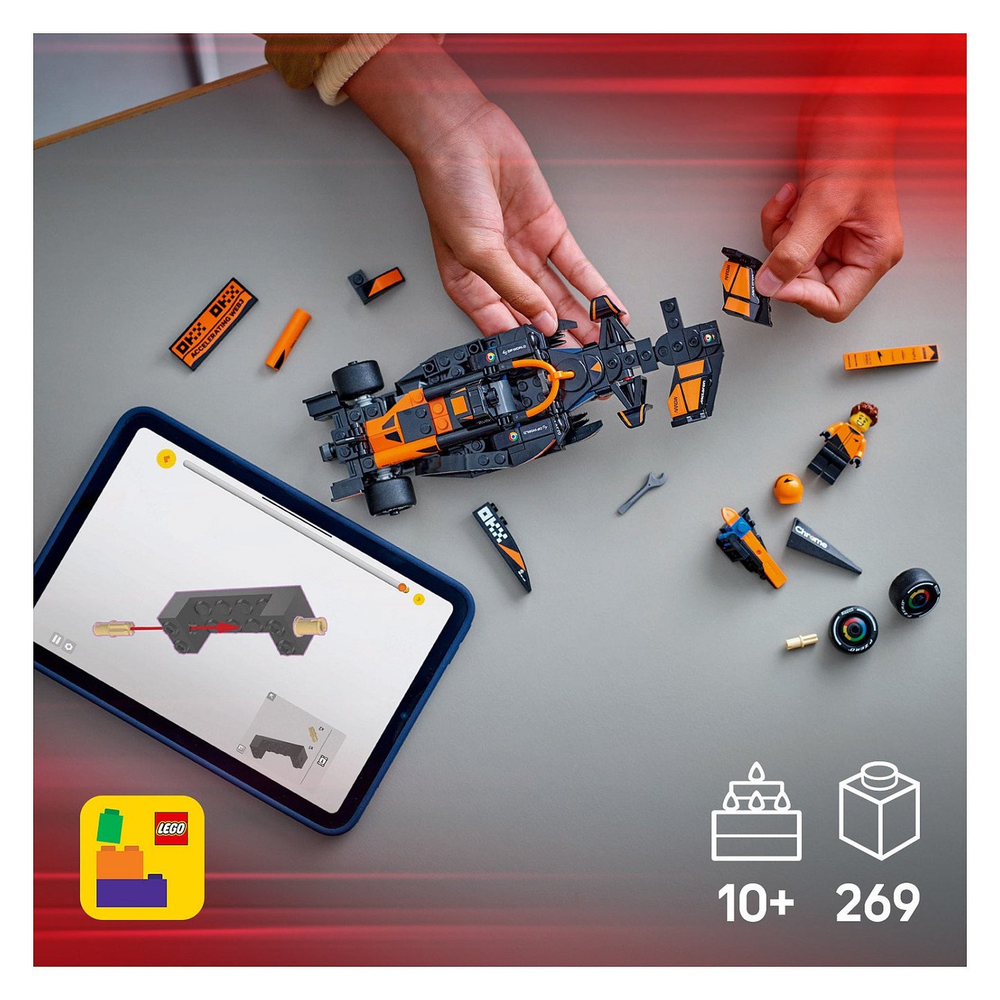 LEGO Speed Champions McLaren F1 Team MCL38 Rennauto 77251