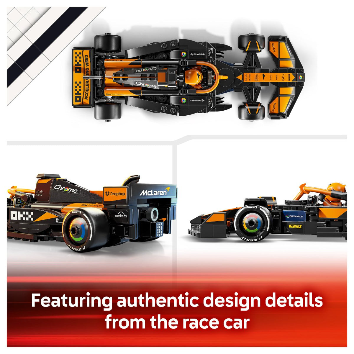 LEGO Speed Champions McLaren F1 Team MCL38 Rennauto 77251