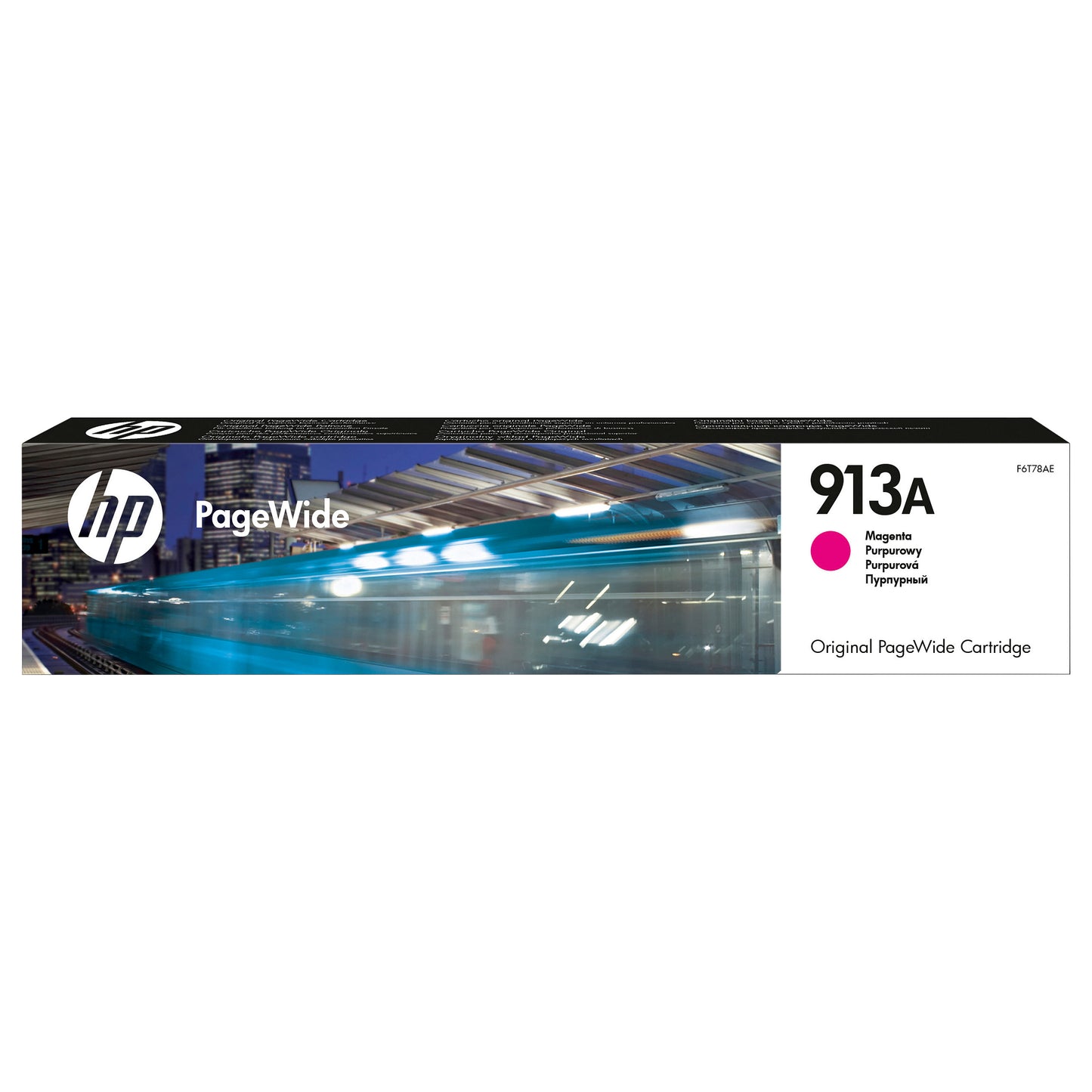 HP 913A original magenta PageWide cartridge F6T78AE