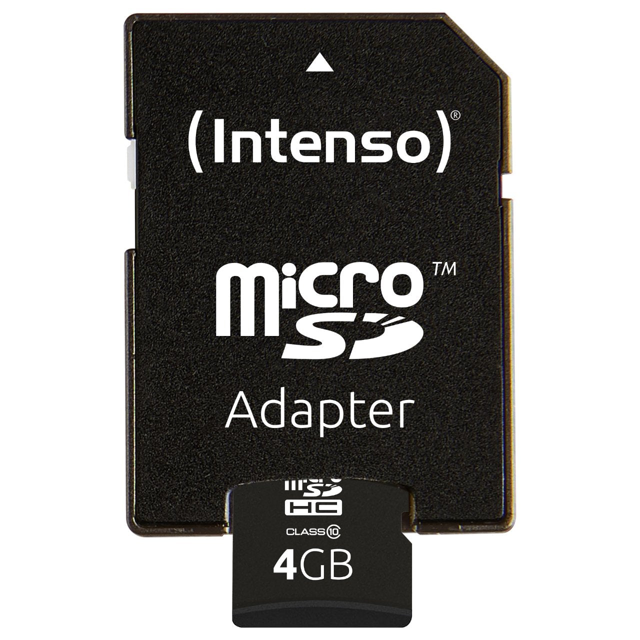 CARD 4GB Intenso 3413450 MicroHC Class 10 20MB/s inkl. Adapter