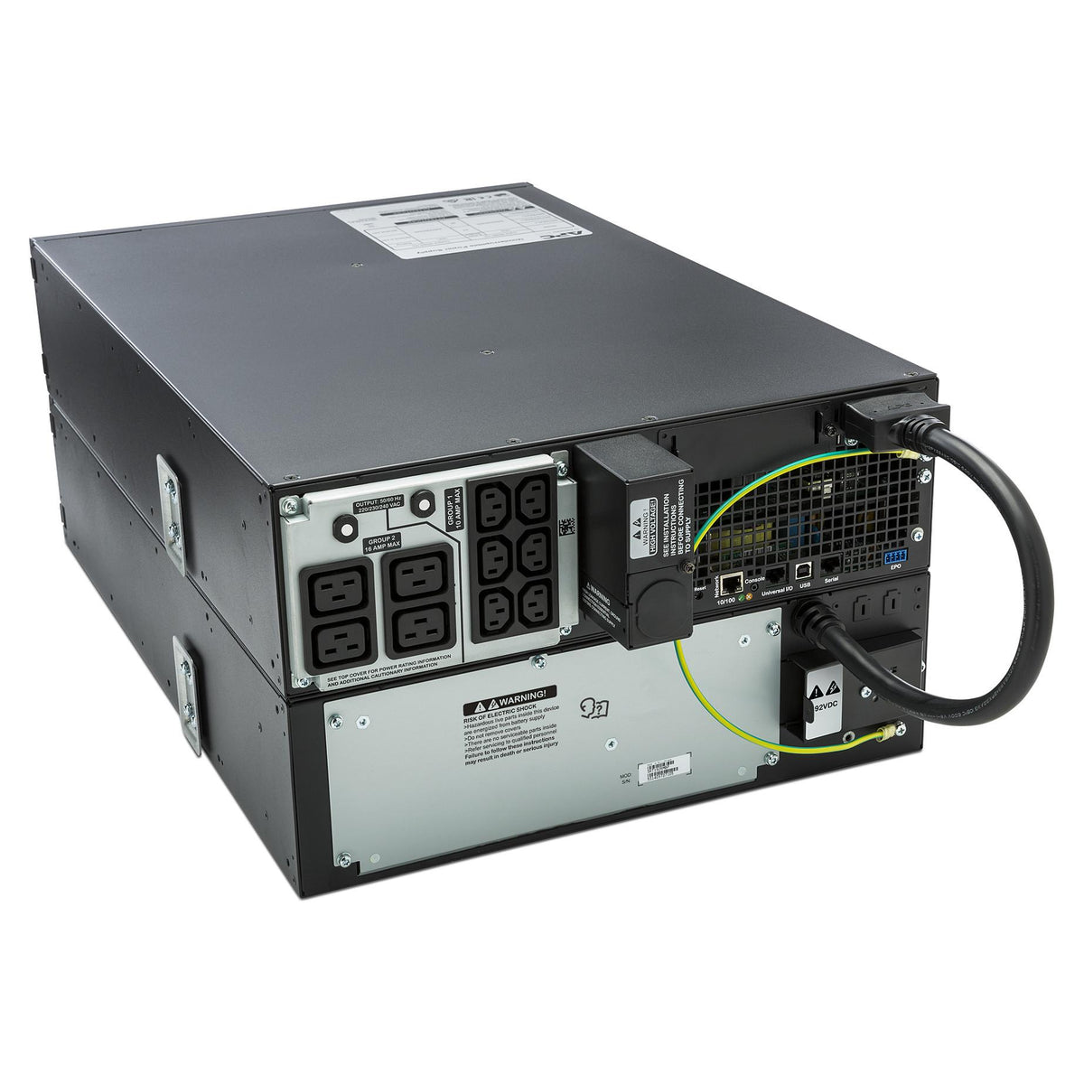 APC Smart-UPS SRT 5000 Rack 3HE SRT5KRMXLI 5000VA 4500W inkl. Netzwerkkarte