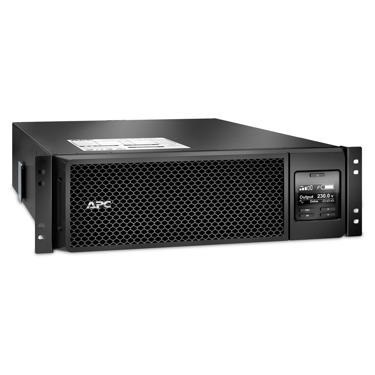 APC Smart-UPS SRT 5000 Rack 3HE SRT5KRMXLI 5000VA 4500W inkl. Netzwerkkarte