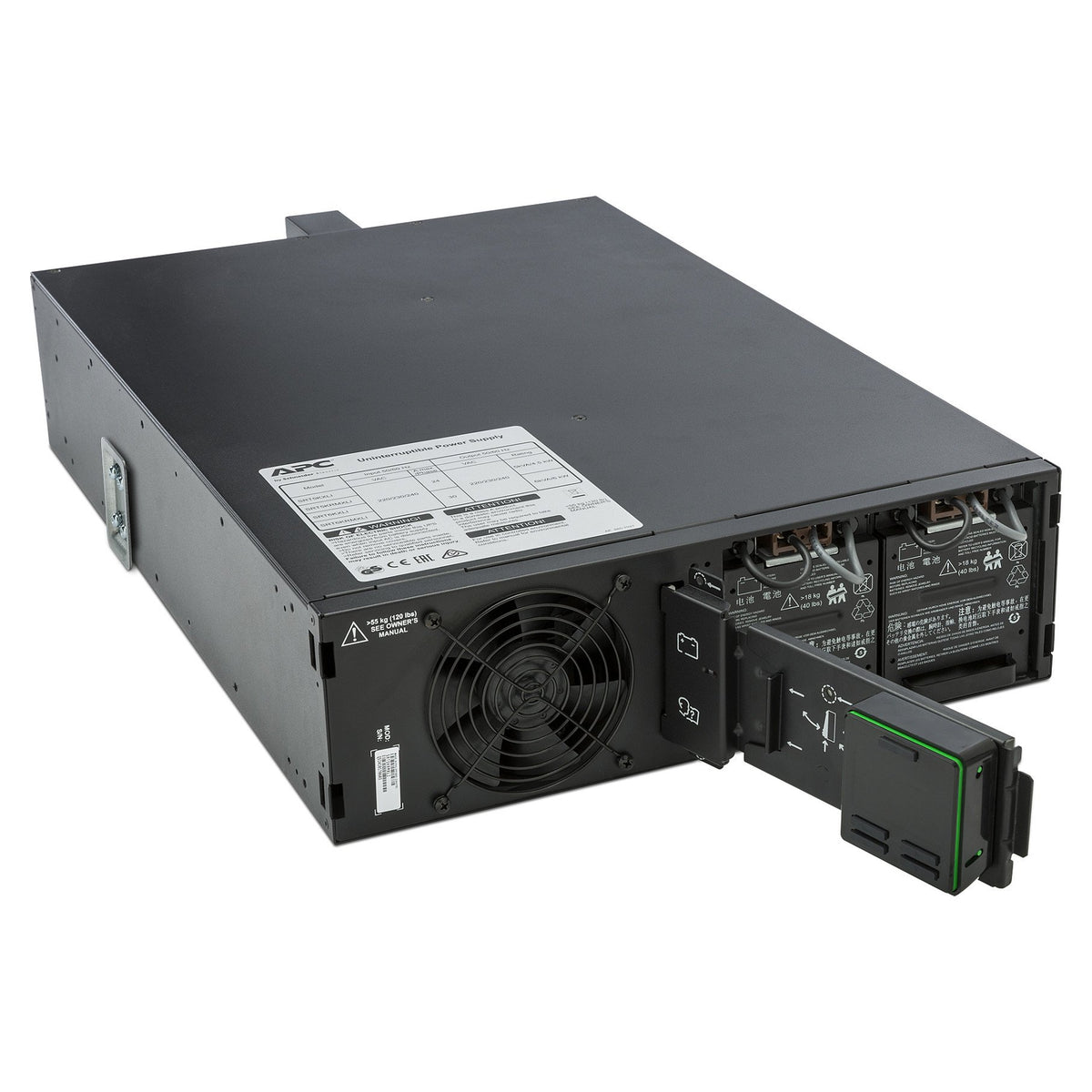 APC Smart-UPS SRT 5000 Rack 3HE SRT5KRMXLI 5000VA 4500W inkl. Netzwerkkarte