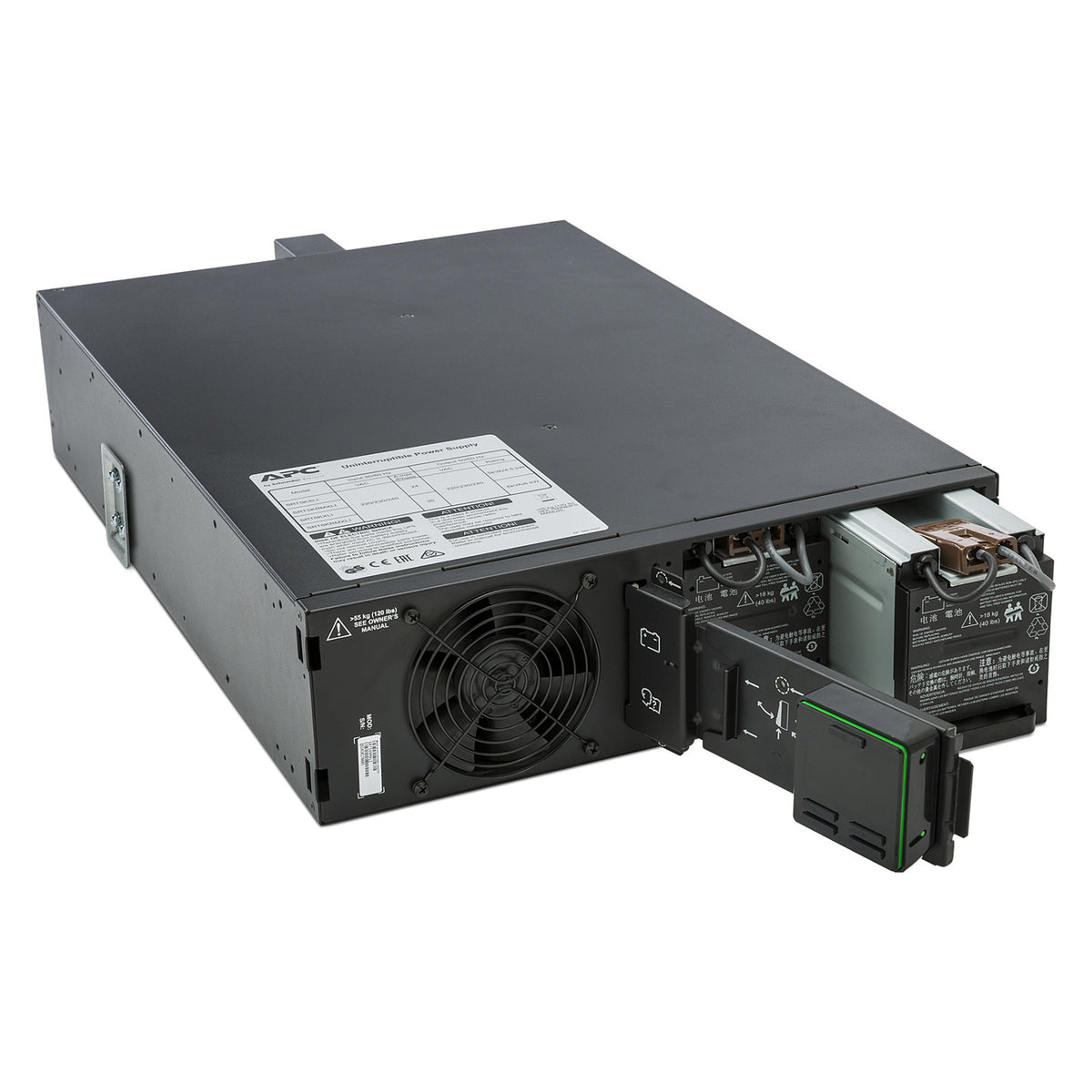 APC Smart-UPS SRT 5000 Rack 3HE SRT5KRMXLI 5000VA 4500W inkl. Netzwerkkarte