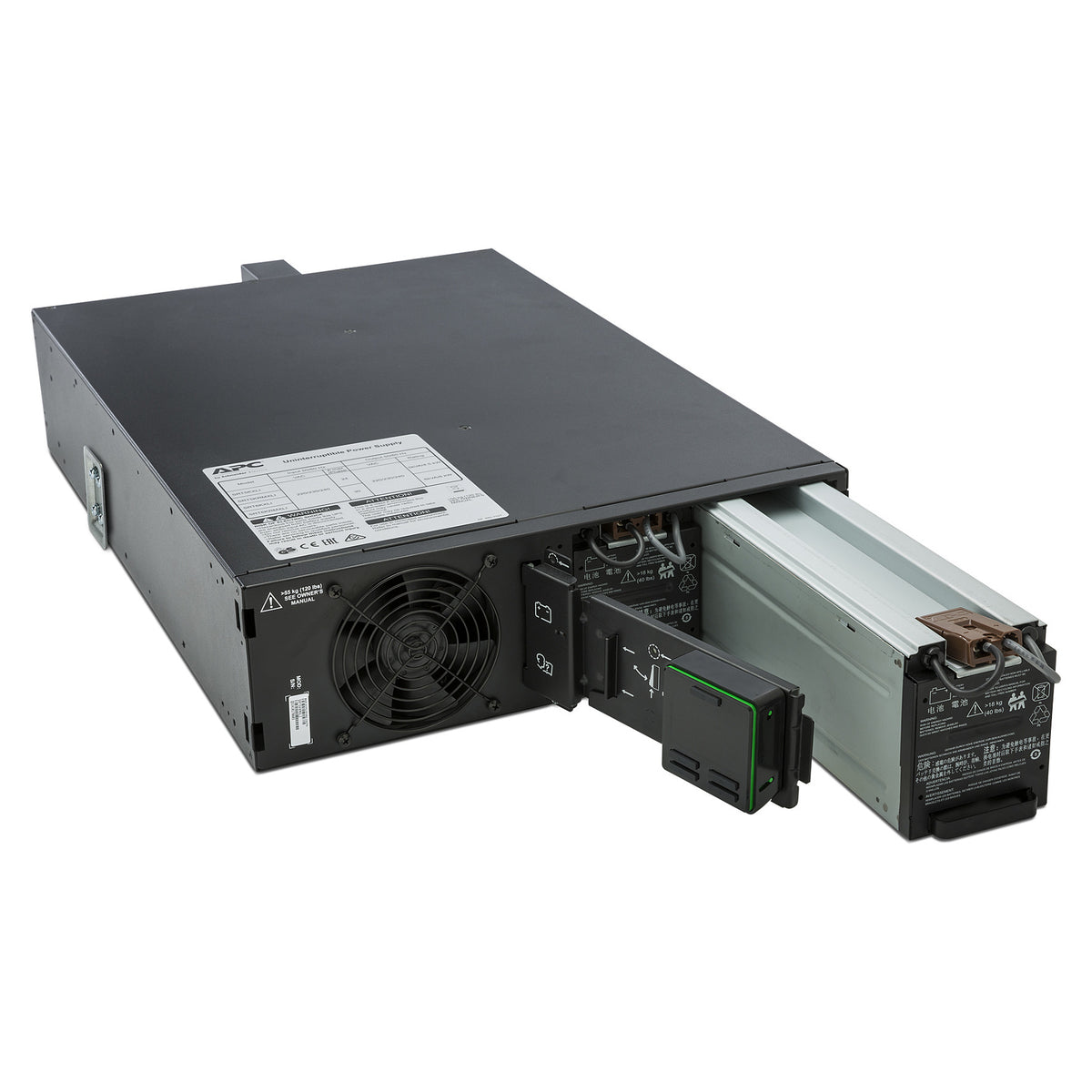 APC Smart-UPS SRT 5000 Rack 3HE SRT5KRMXLI 5000VA 4500W inkl. Netzwerkkarte
