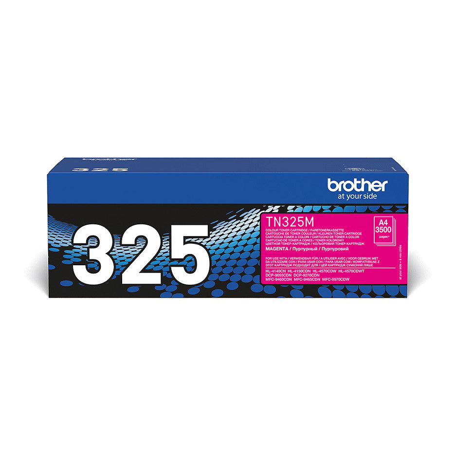 Brother Toner TN-325M Magenta bis zu 3.500 Seiten nach ISO 19798