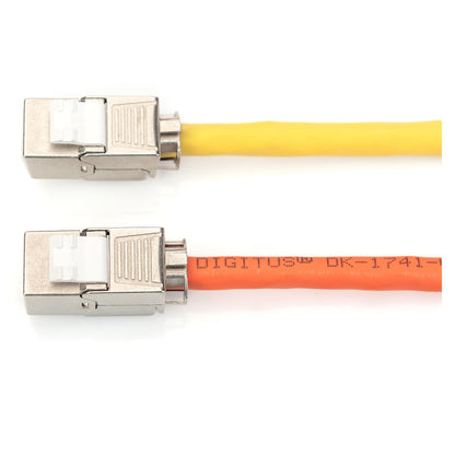 Digitus Keystone CAT6a RJ45 Buchse AWG 22-26 360° Werkzeuglos