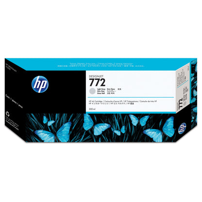 HP 772 original Ink cartridge CN634 light grey standard capacity 300ml 1-pack