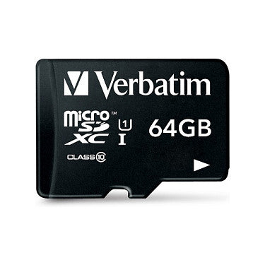 CARD Verbatim Premium - Flashhukommelseskort ( Adapter inkluderet) - 64 GB - Class 10 - microsdxc UHS-I