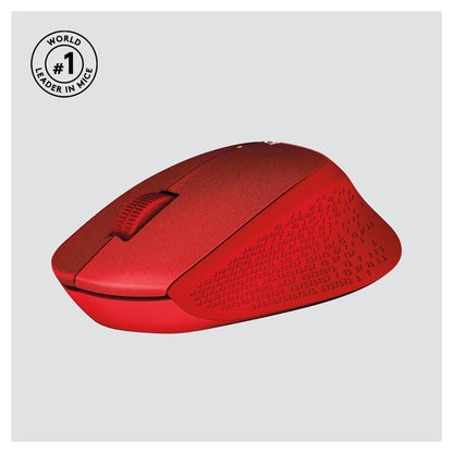 Logitech M330 Silent Plus wireless Rot