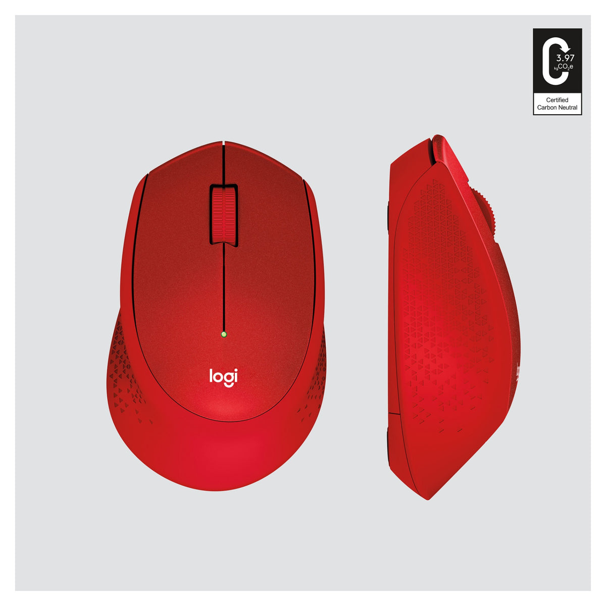 Logitech M330 Silent Plus wireless Rot