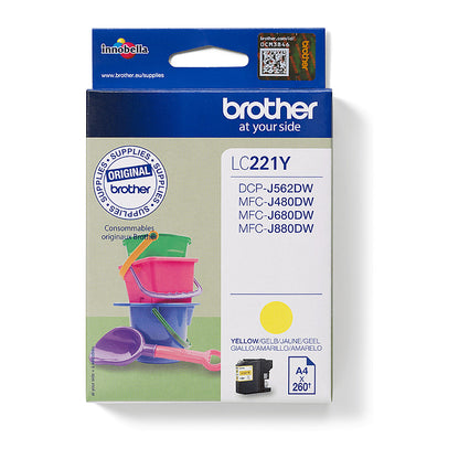 Brother LC221Y yellow