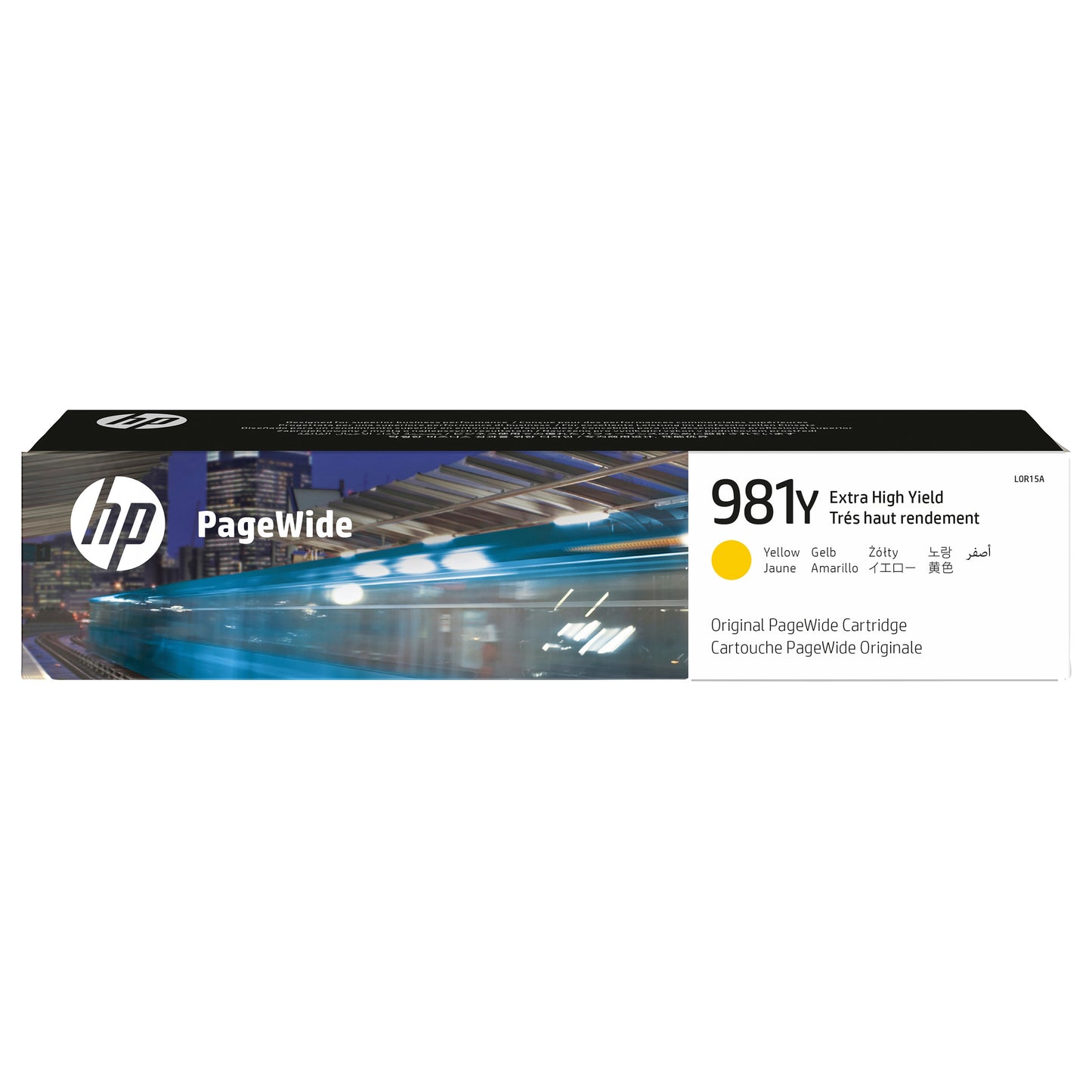 HP 981Y original Extra High Yield Yellow PageWide Cartridge L0R15A