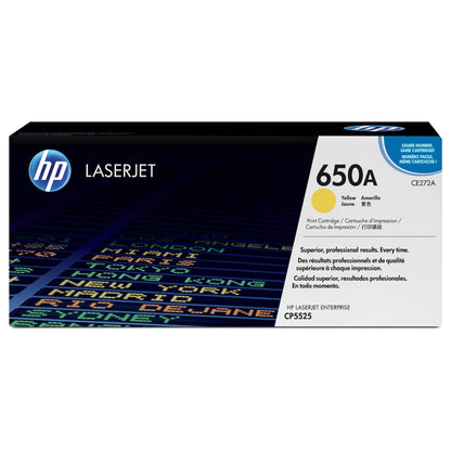 HP original Colour LaserJet CE272A Toner cartridge yellow standard capacity 15.000 pages 1-pack