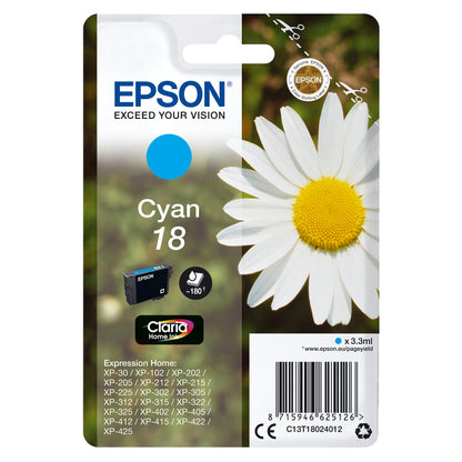 Epson T18024012 Cyan NEUE VERPACKUNG
