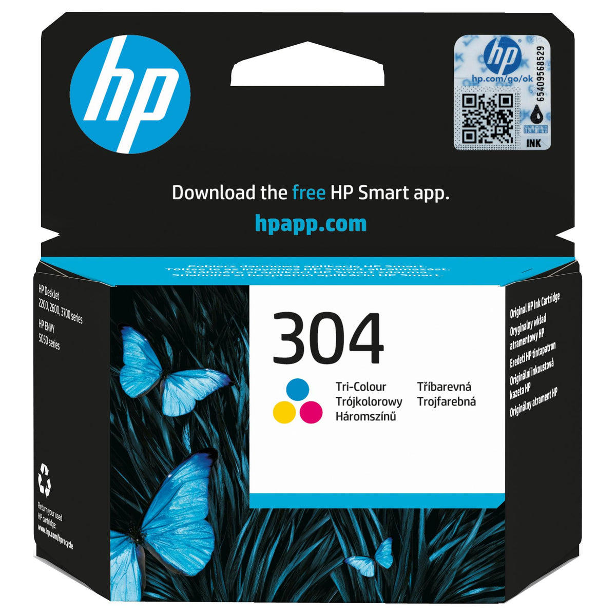 HP Tinte 304 N9K05AE Color (Cyan/Magenta/Gelb)