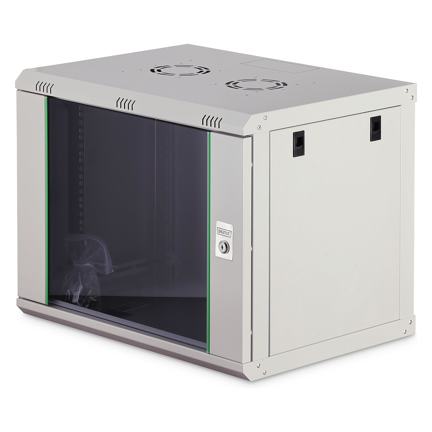 Digitus Wandgehäuse 19" 9HE 505,05x600x450mm, Farbe Grau (RAL 7035)
