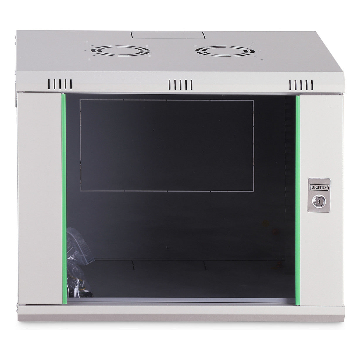 Digitus Wandgehäuse 19" 9HE 505,05x600x450mm, Farbe Grau (RAL 7035)