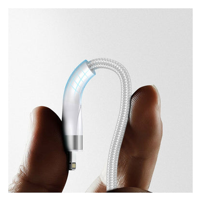 4smarts USB-C/A Multi-Ladekabel 4in2 1,2m, wei