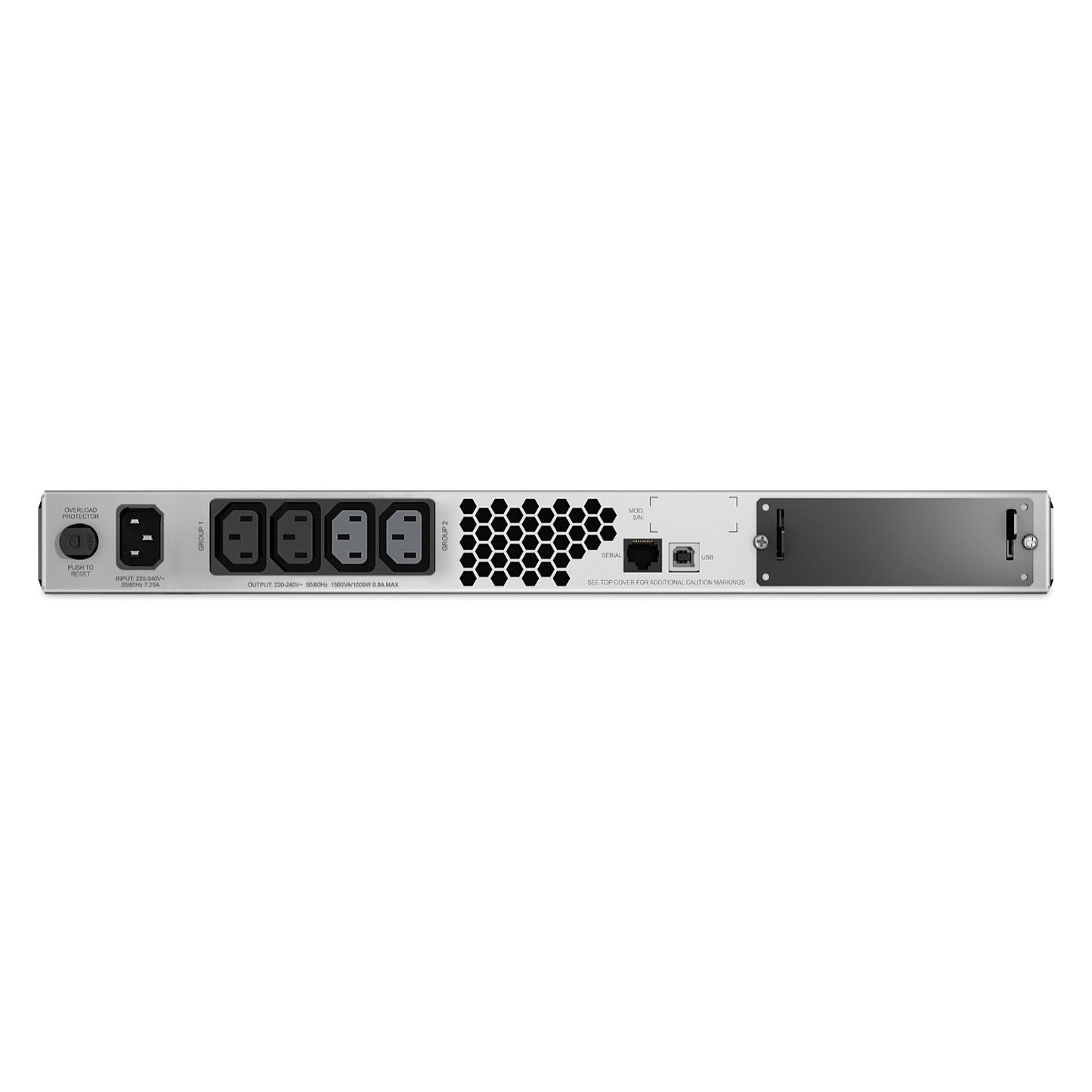 APC Smart-UPS SMT1500RMI1U Line Interactive 1500 VA 1000 W Rackmontage 1HE