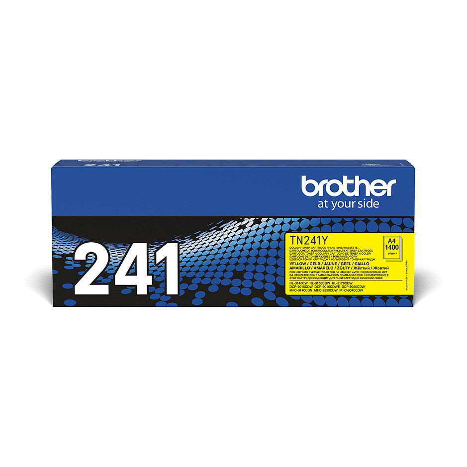 Brother Toner TN-241Y Gelb bis zu 1.400 Seiten nach ISO/IEC 19798