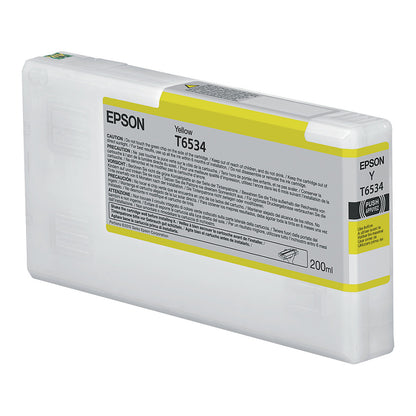 Epson Original UltraChrome Druckerpatrone gelb 200ml (C13T653400)
