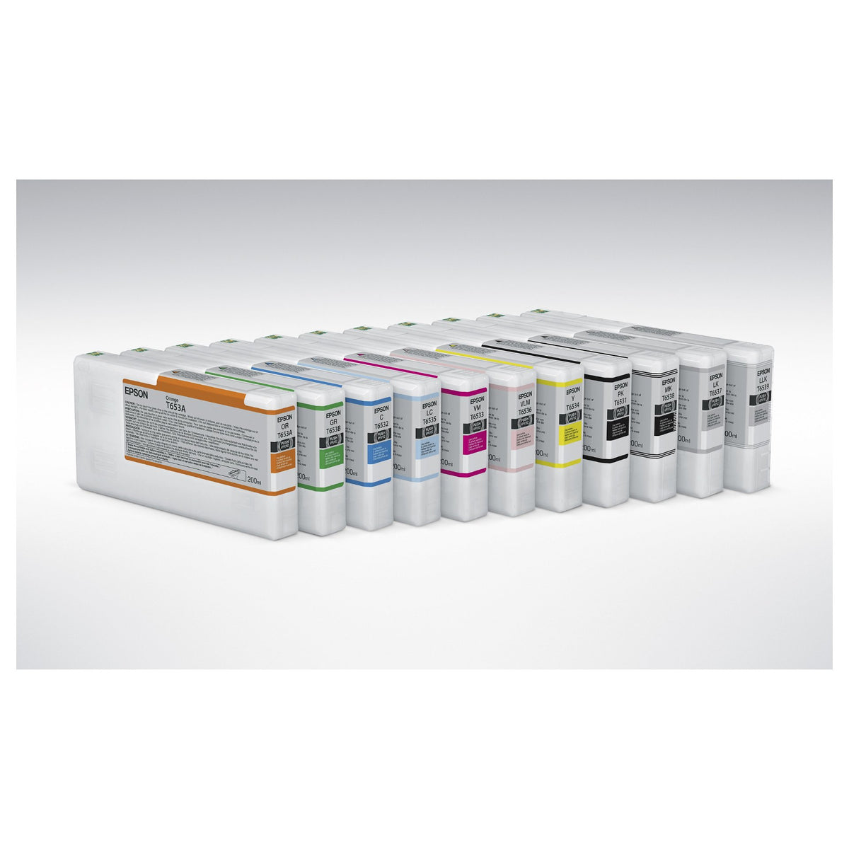 Epson Original UltraChrome Druckerpatrone gelb 200ml (C13T653400)