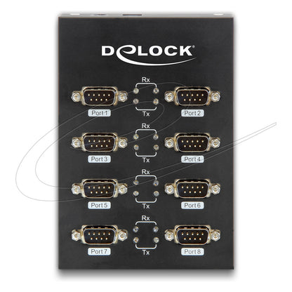 DELOCK Adapter USB 2.0 Seriell 8-Port Industrie RS-232