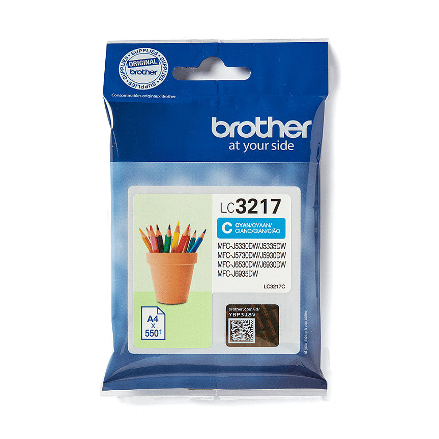 Brother Tinte LC-3217C Cyan